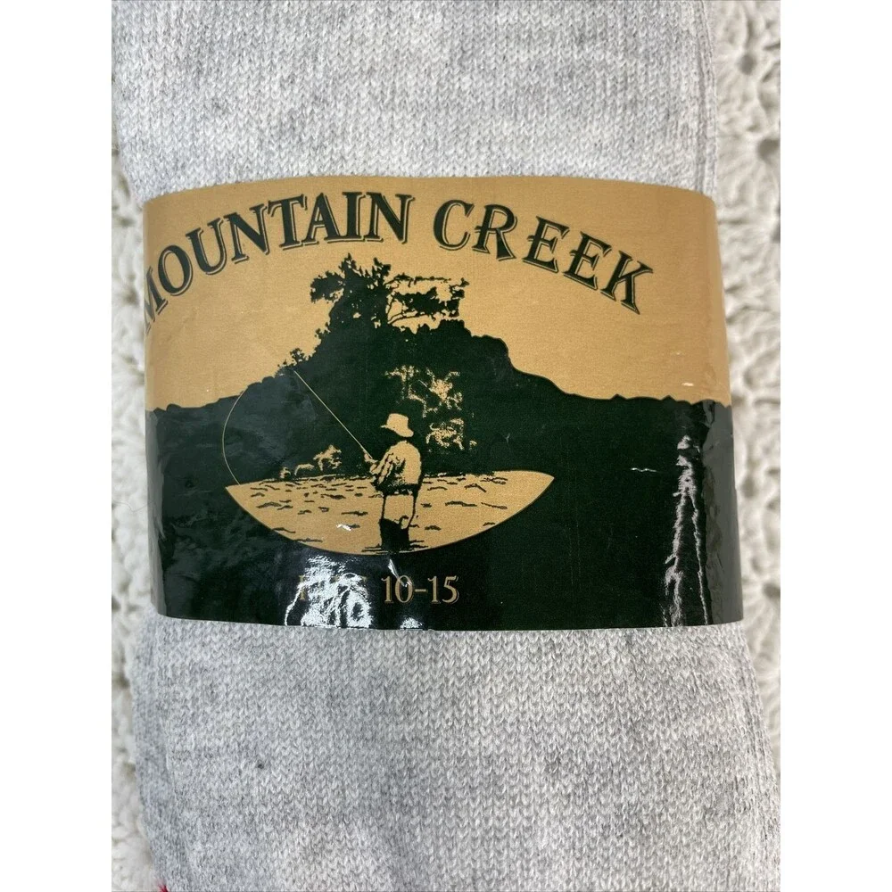 Mountain Creek Socks Size 10-15 Three Pairs Cotton Blend